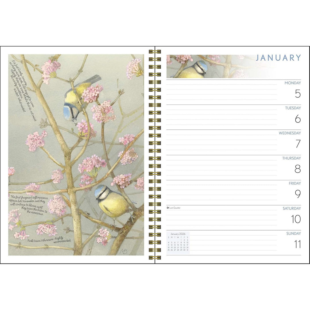 Marjolein Bastin Nature's Inspiration 12-Month 2026 Engagement Calendar