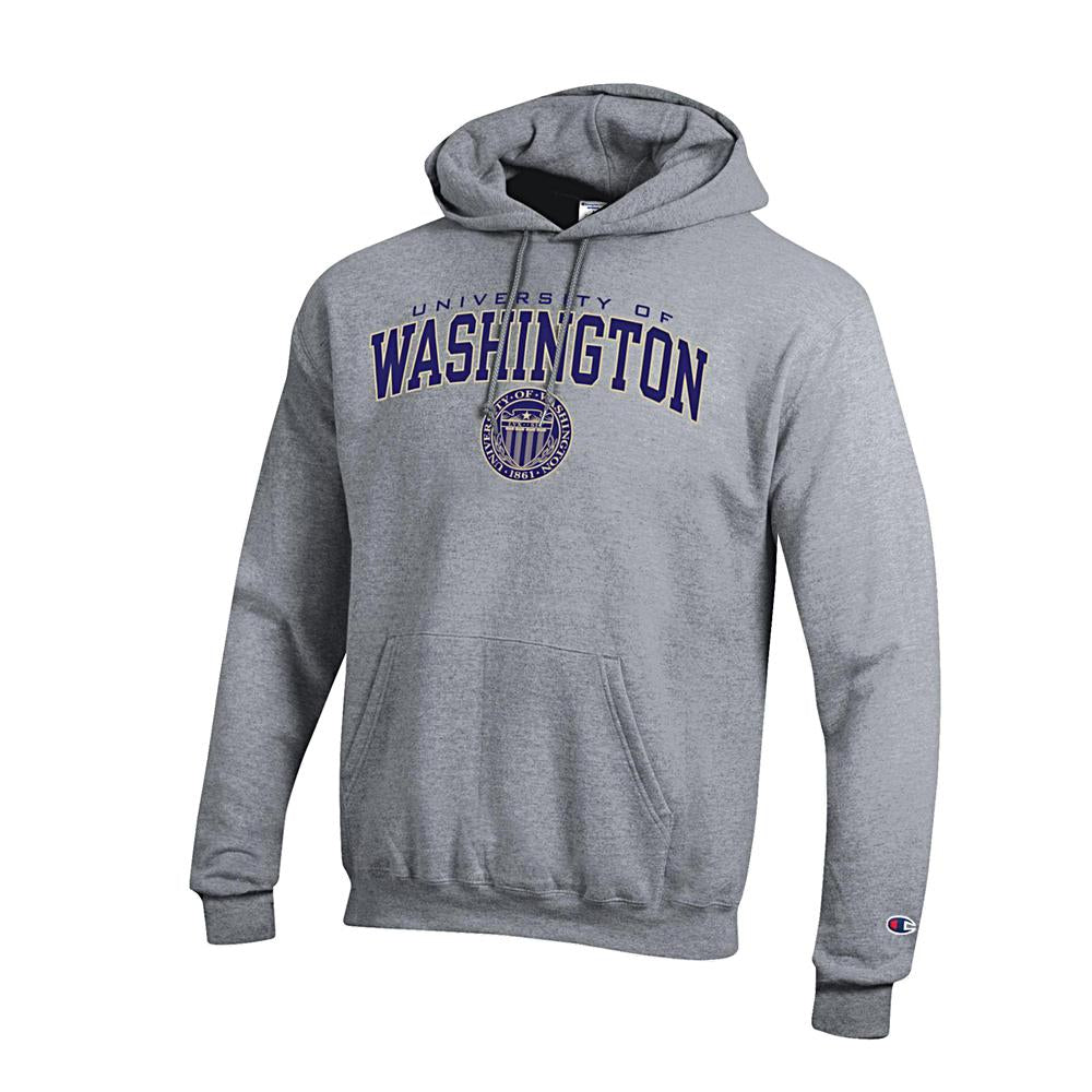 Champion Unisex Washington Official Seal Hoodie – University