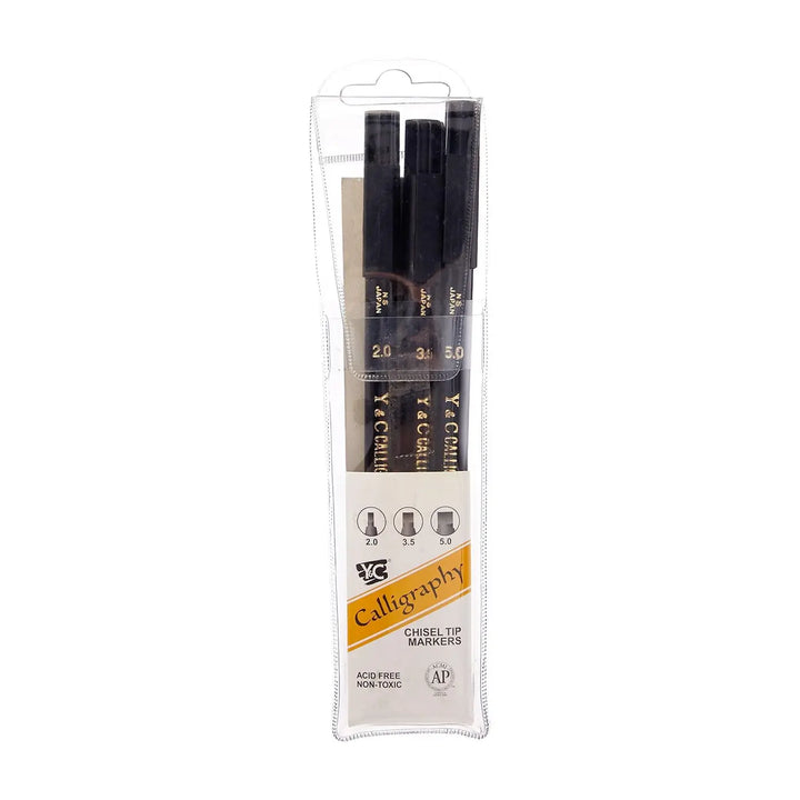 Yasutomo Calligraphy Marker Set 3 Piece