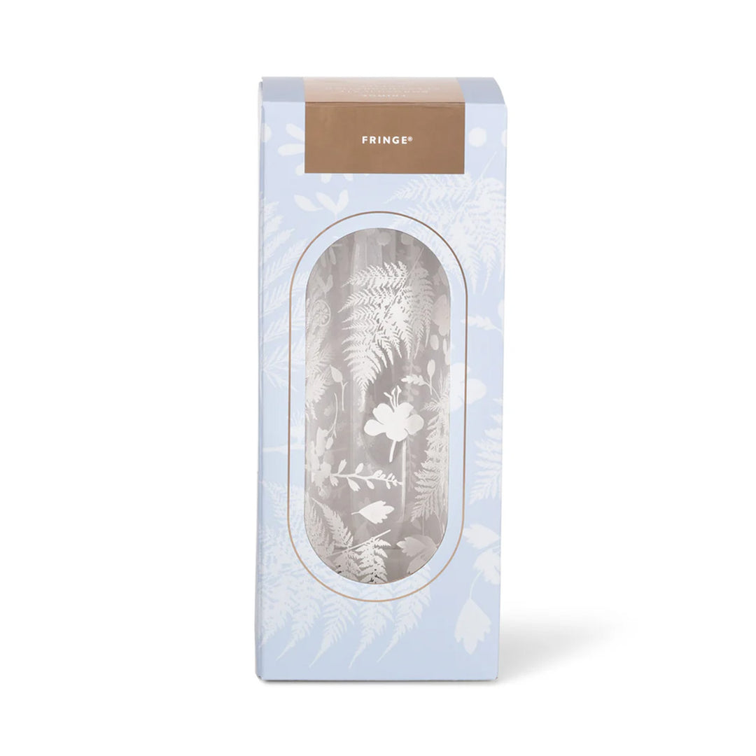 Fringe Fleur Found Botanicals Glass Hydration Bottle 20oz