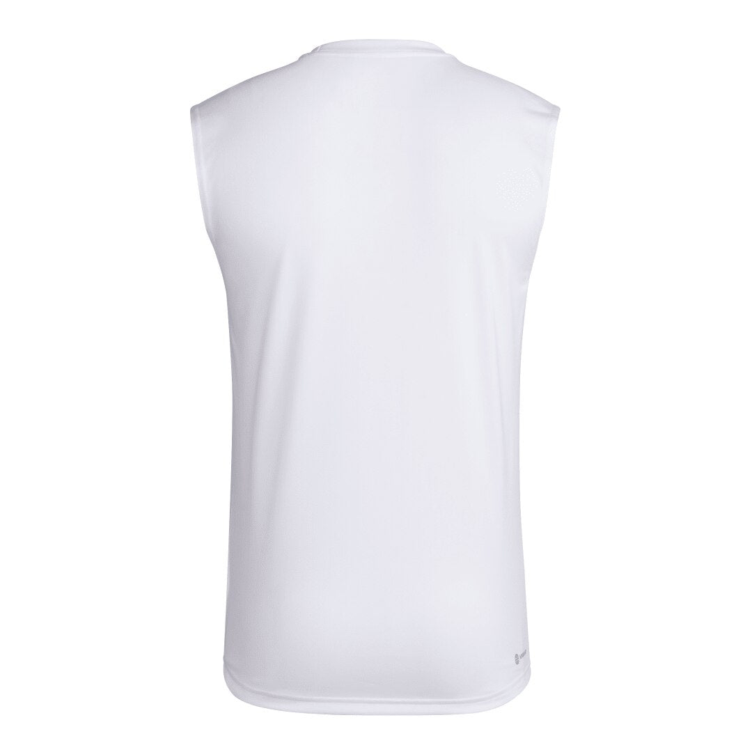 adidas Men's W Logo Sleeveless Pregame Tee