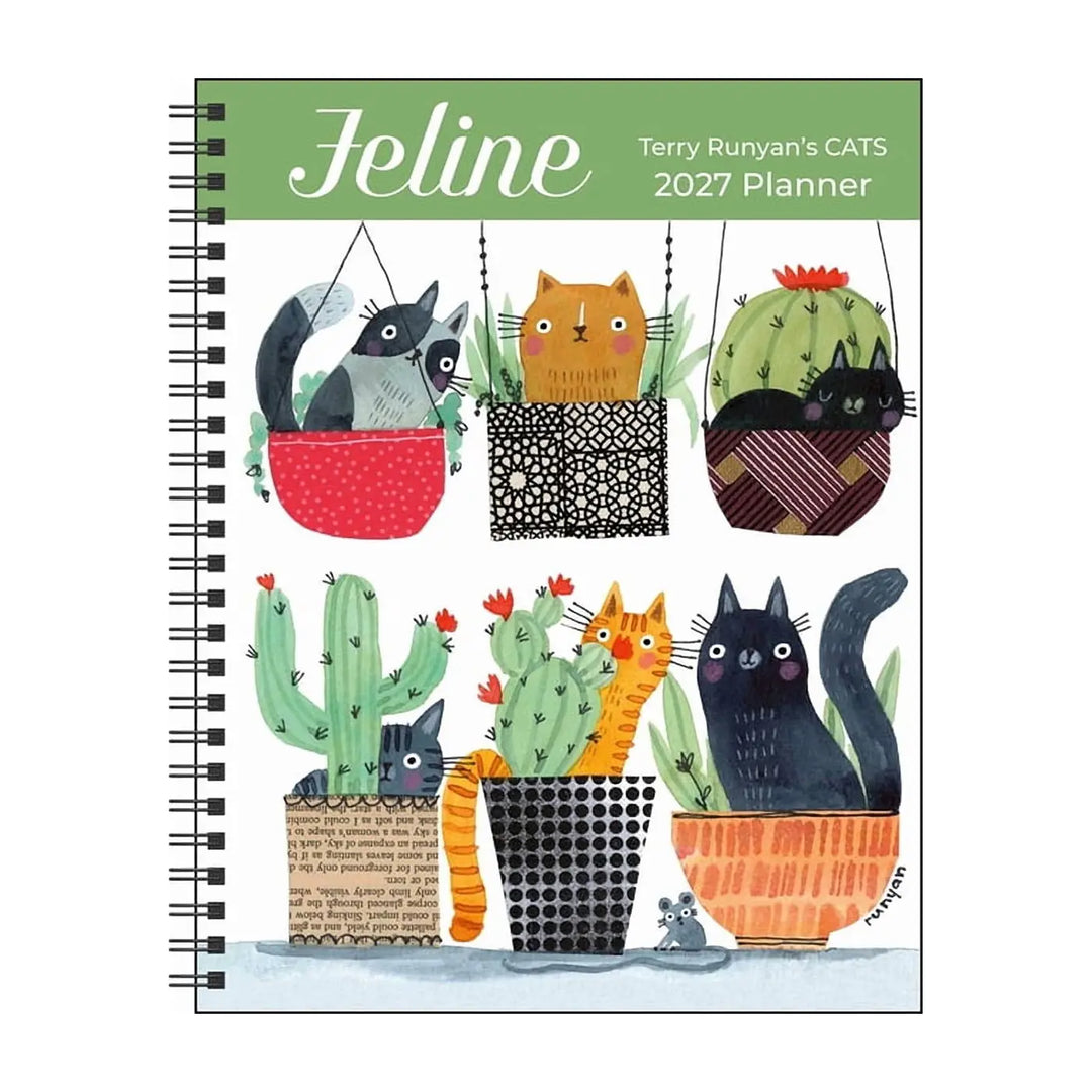 Feline 2027 Monthly/Weekly Planner Calendar