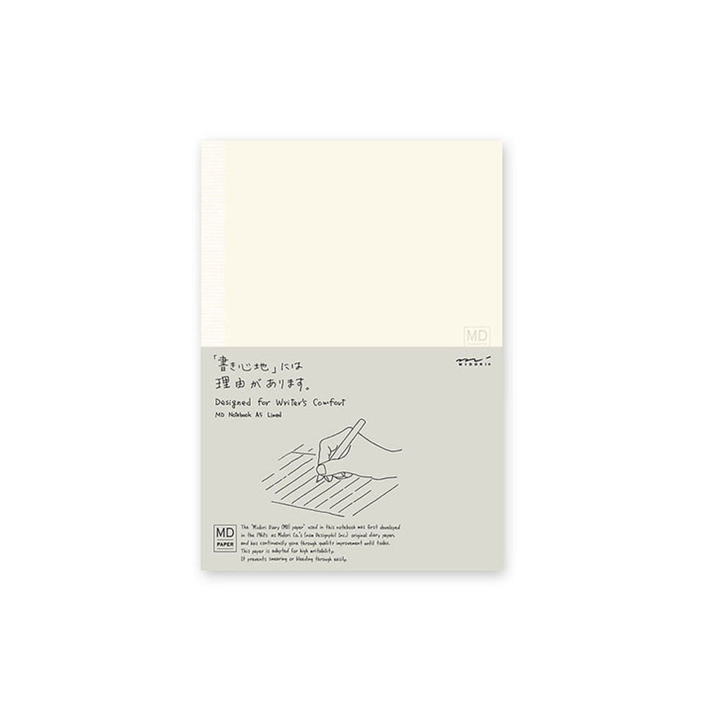 Midori Frost MD Lined Glued A5 Notebook 176ct