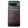 Neil  Leather MagSafe Phone Wallet Attached to a phone. thumbnail