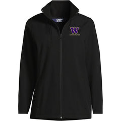 Lands' End Women's UW Class of 2026 Soft Shell Jacket