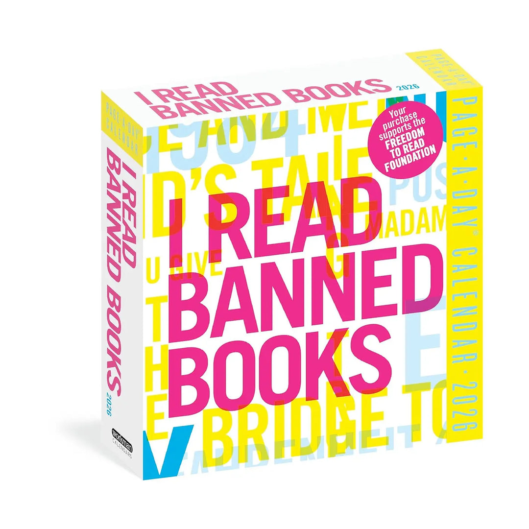 I Read Banned Books Page-A-Day Calendar 2026