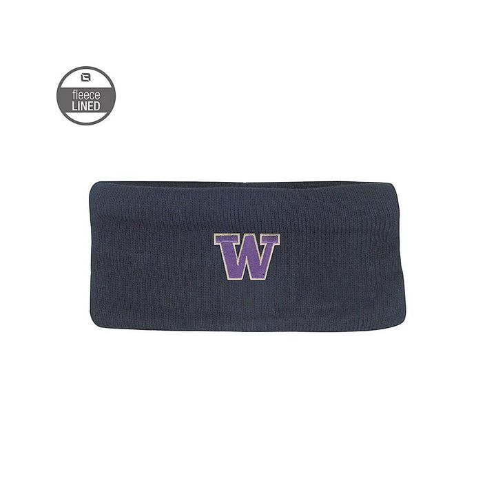Logofit Unisex Black W Deep Freeze Fleece Lined Earband