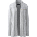 Lands' End Women's UW Medicine Cotton Modal Shawl Collar Cardigan Sweater thumbnail