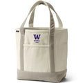 Lands' End Natural Canvas UW Bothell STEM Open Top Tote Bag thumbnail