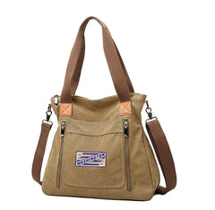 Photo of Spirit Products Khaki WA Arlington Canvas Handbag Tote.