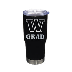 Photo of DROP SHIP Nordic Black W Grad Vacuum Insulated Stainless Steel Tumbler 22oz.