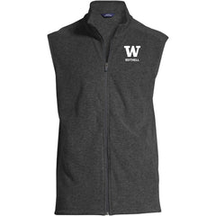 Lands' End Men's UW Bothell Thermacheck Fleece Vest