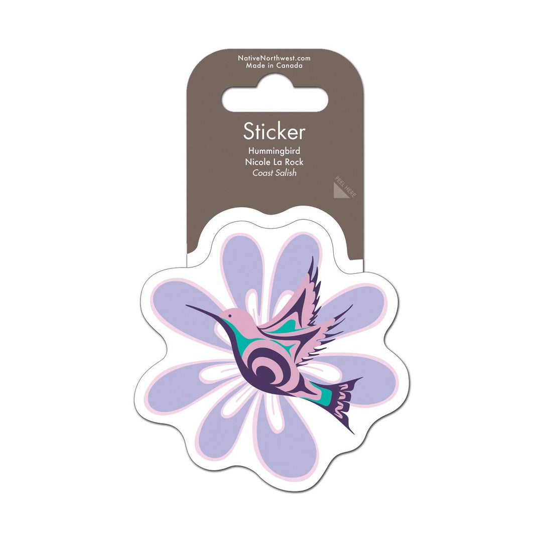 Native Northwest Hummingbird Vinyl Sticker