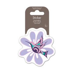 Native Northwest Hummingbird Vinyl Sticker