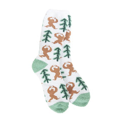 World's Softest Sasquatch Holiday Cozy Crew Socks