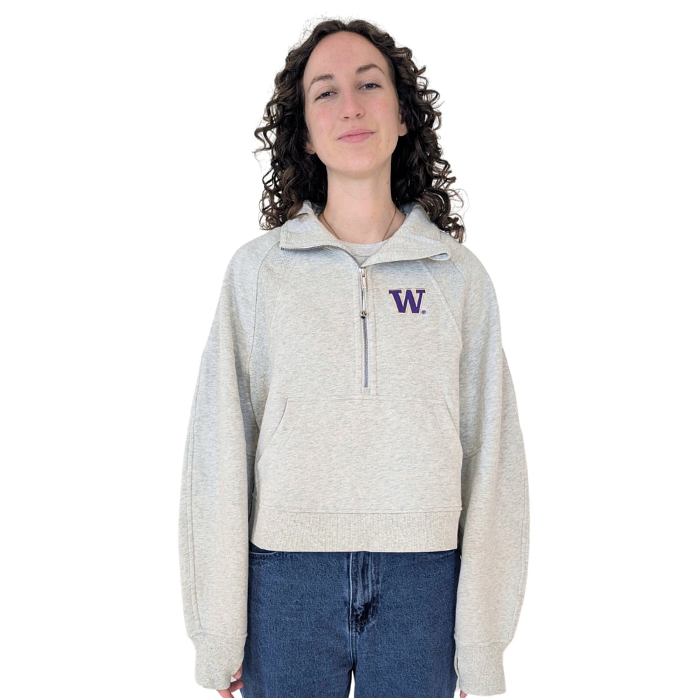 lululemon Women's W Scuba Oversized Funnel Neck Half Zip