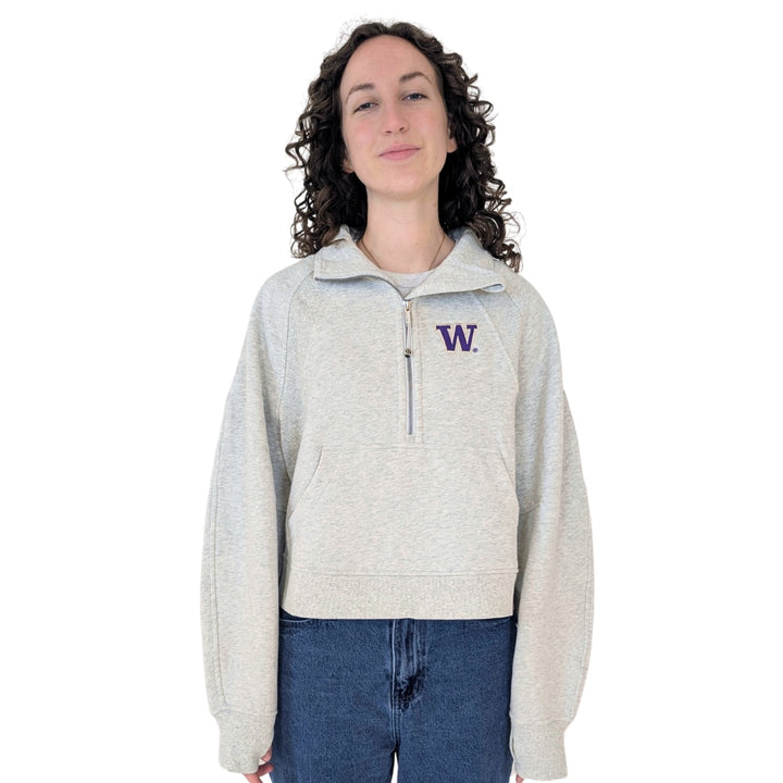 lululemon Women's W Scuba Oversized Funnel Neck Half Zip