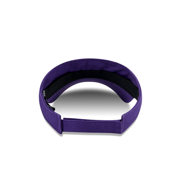New Era Purple W Logo EG Visor
