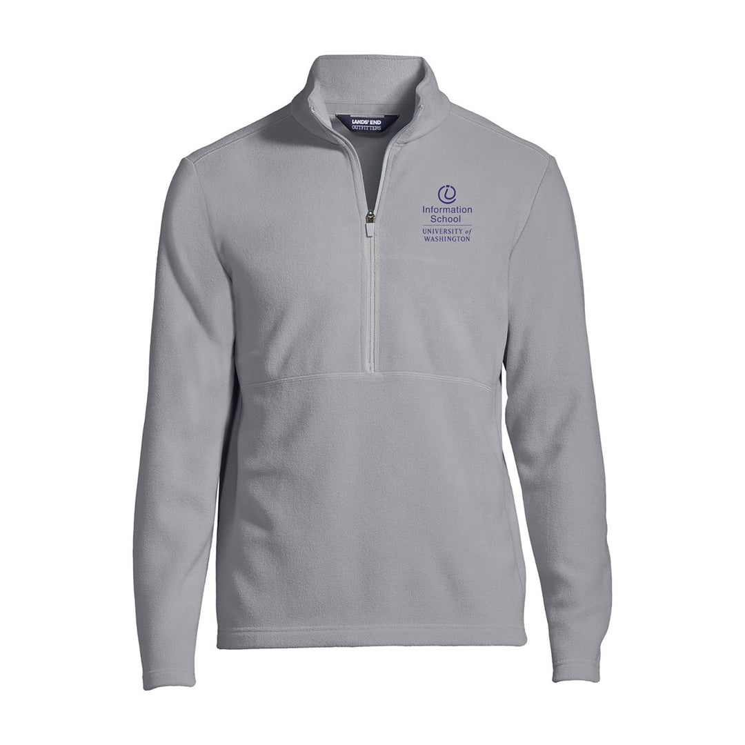 Lands' End Men's UW Information School Thermacheck Fleece Quarter Zip