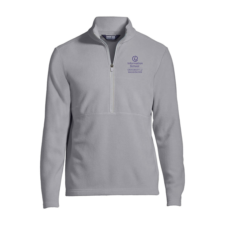 Lands' End Men's UW Information School Thermacheck Fleece Quarter Zip