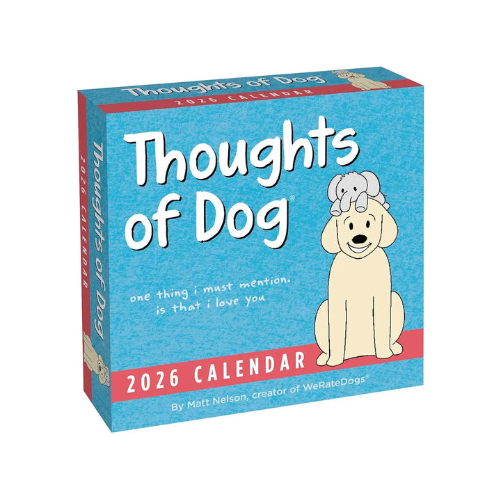 Thoughts of Dog 2026 Day-to-Day Calendar