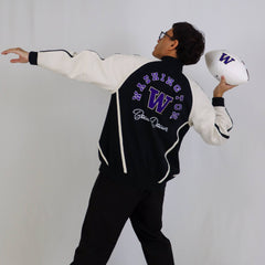 lululemon Women's Washington Huskies Scuba Varsity Bomber Jacket