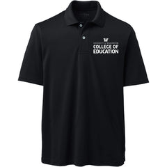 Lands' End Men's UW College of Education Flex Pique Polo Hover