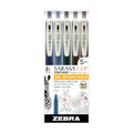 Zebra Sarasa 5-Color 0.5mm Dark Gel Pen Set thumbnail