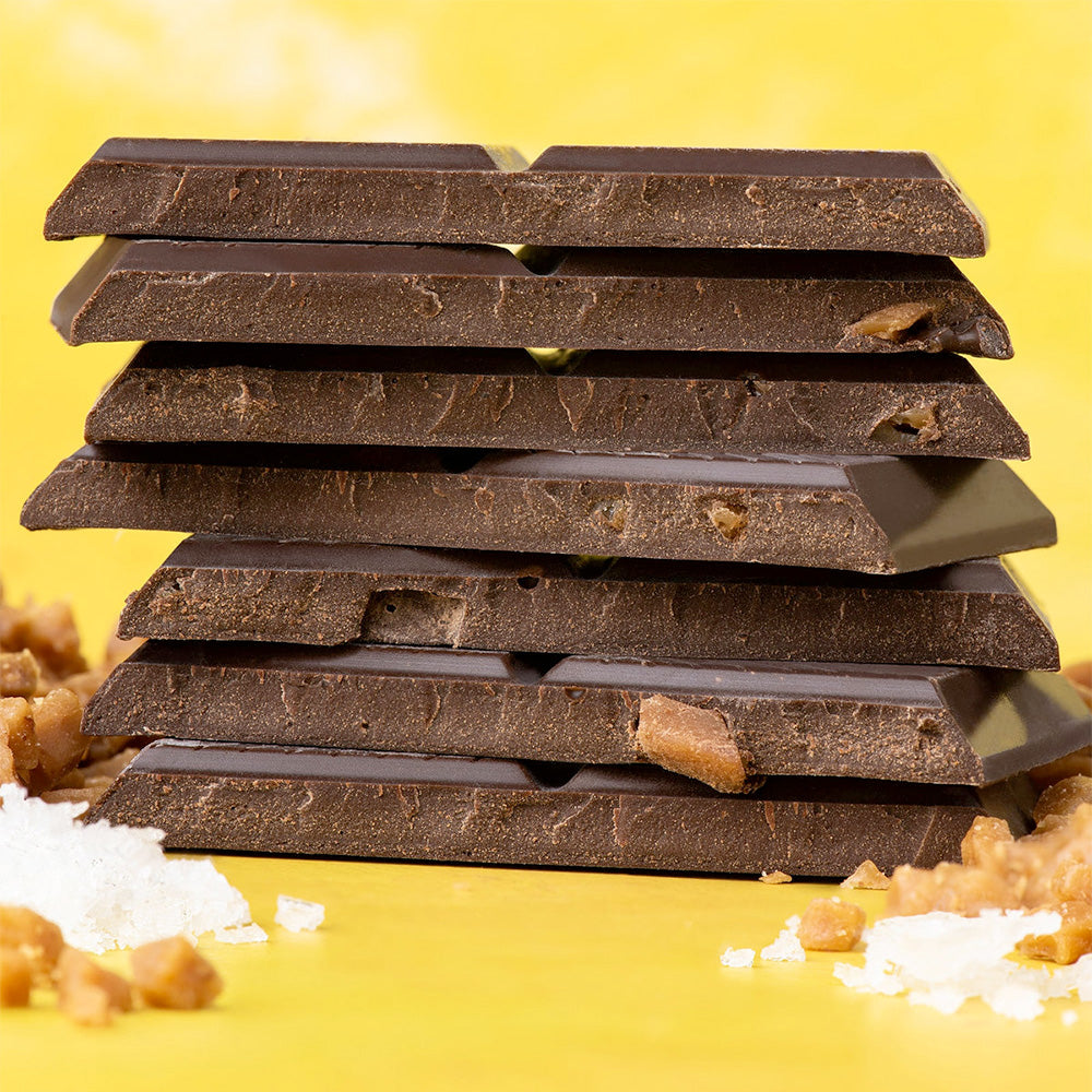 Seattle Chocolate Salted Toffee Crackle Truffle Bar