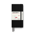 Leuchtturm 2027 Weekly Wallet Planner Notebook Black thumbnail