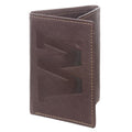 Jardine Brown W Contrast Stitch Tri-fold Wallet thumbnail