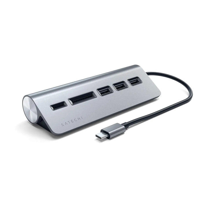 Satechi Type-C Aluminum USB 3.0 Hub & Card Reader