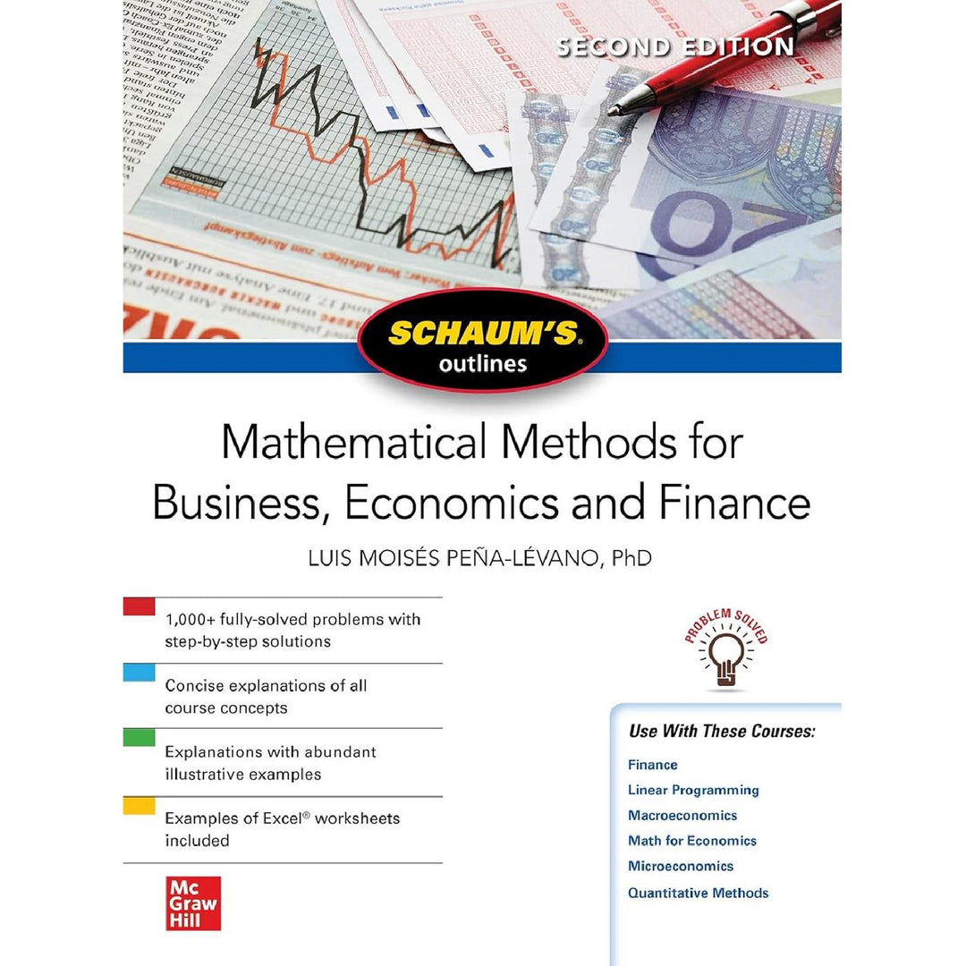 Schaum's Mathematical Methods for Business, Economics & Finance (2E 22)
