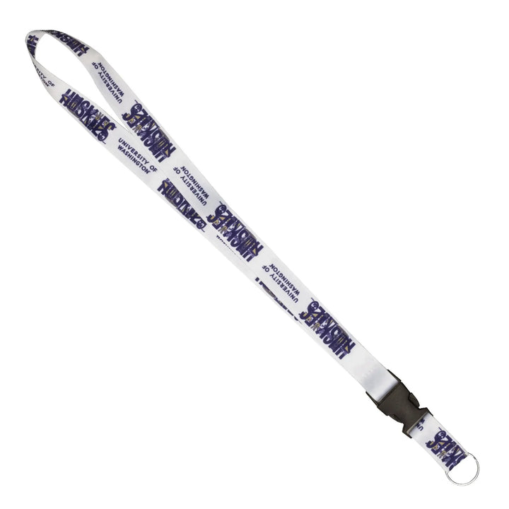 Neil Regina U of WA Huskies Satin Pull-Apart Buckle Lanyard