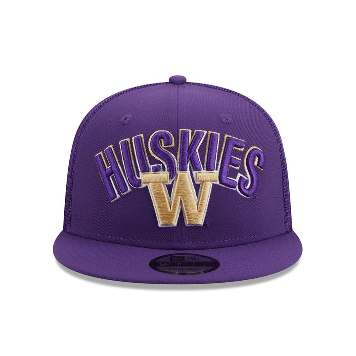 New Era Purple Huskies W Mesh Back 9Fifty 950GRADE Snapback Hat