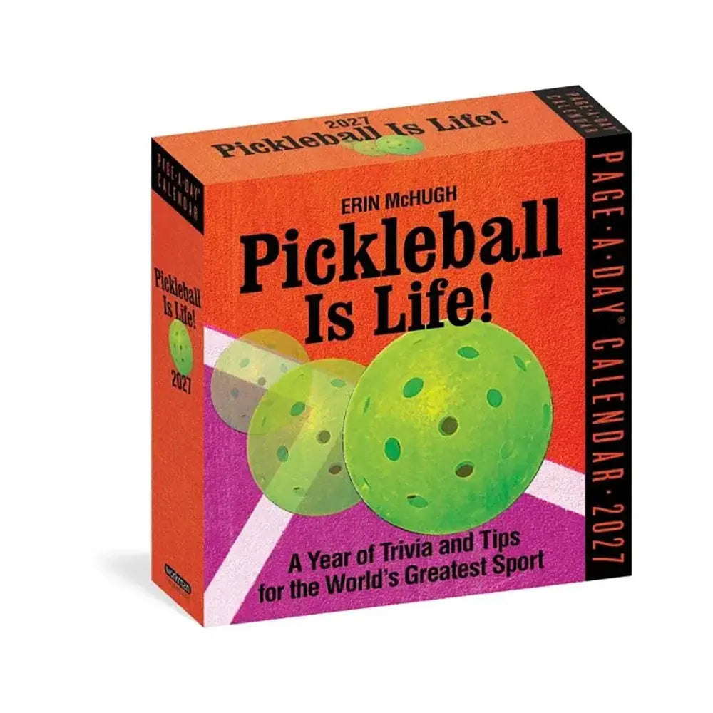 Pickleball Is Life! Page-A-Day 2027 Calendar