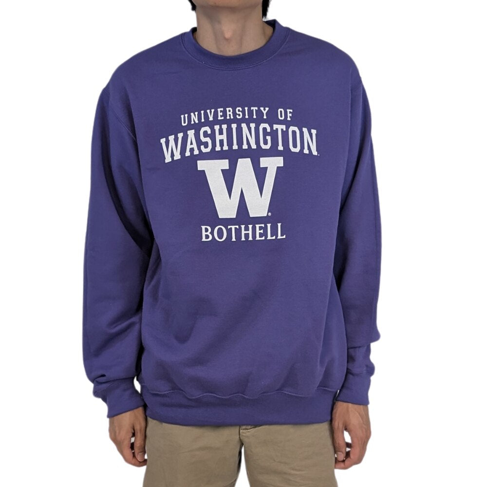Huskies Only Port & Company UW Bothell Crewneck