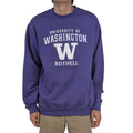 Huskies Only Port & Company UW Bothell Crewneck Purple thumbnail