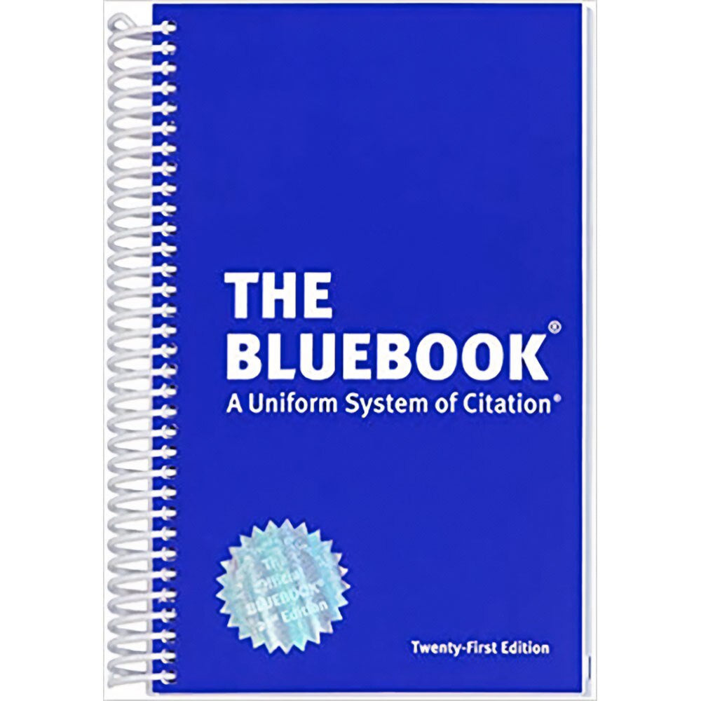 The Bluebook (21e 20)