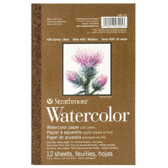 Photo of Strathmore 140lb Cold Press Watercolor Pad 5"x8".