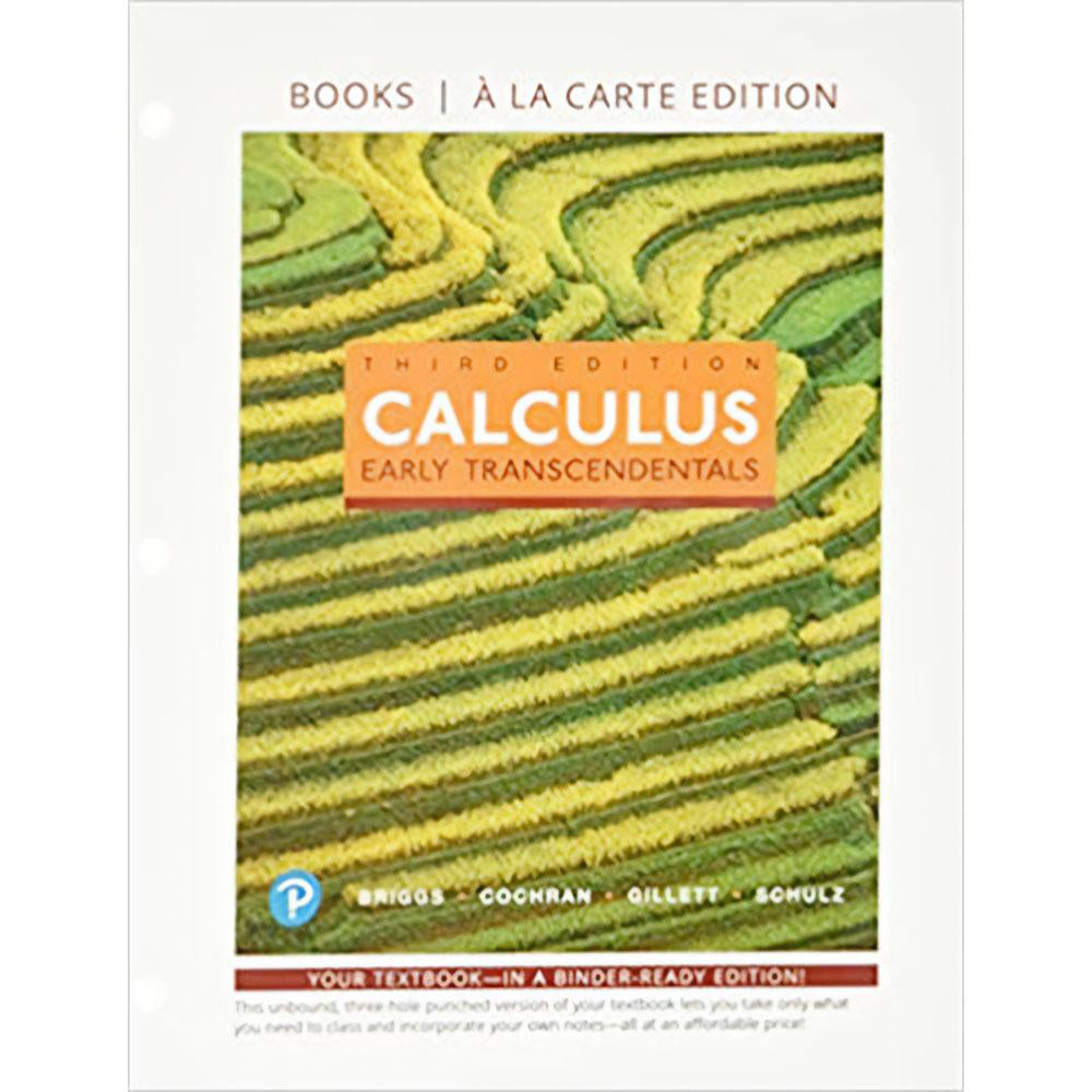 Loose Leaf Calculus, Early Transcendentals (3E 19) with MyLab Math