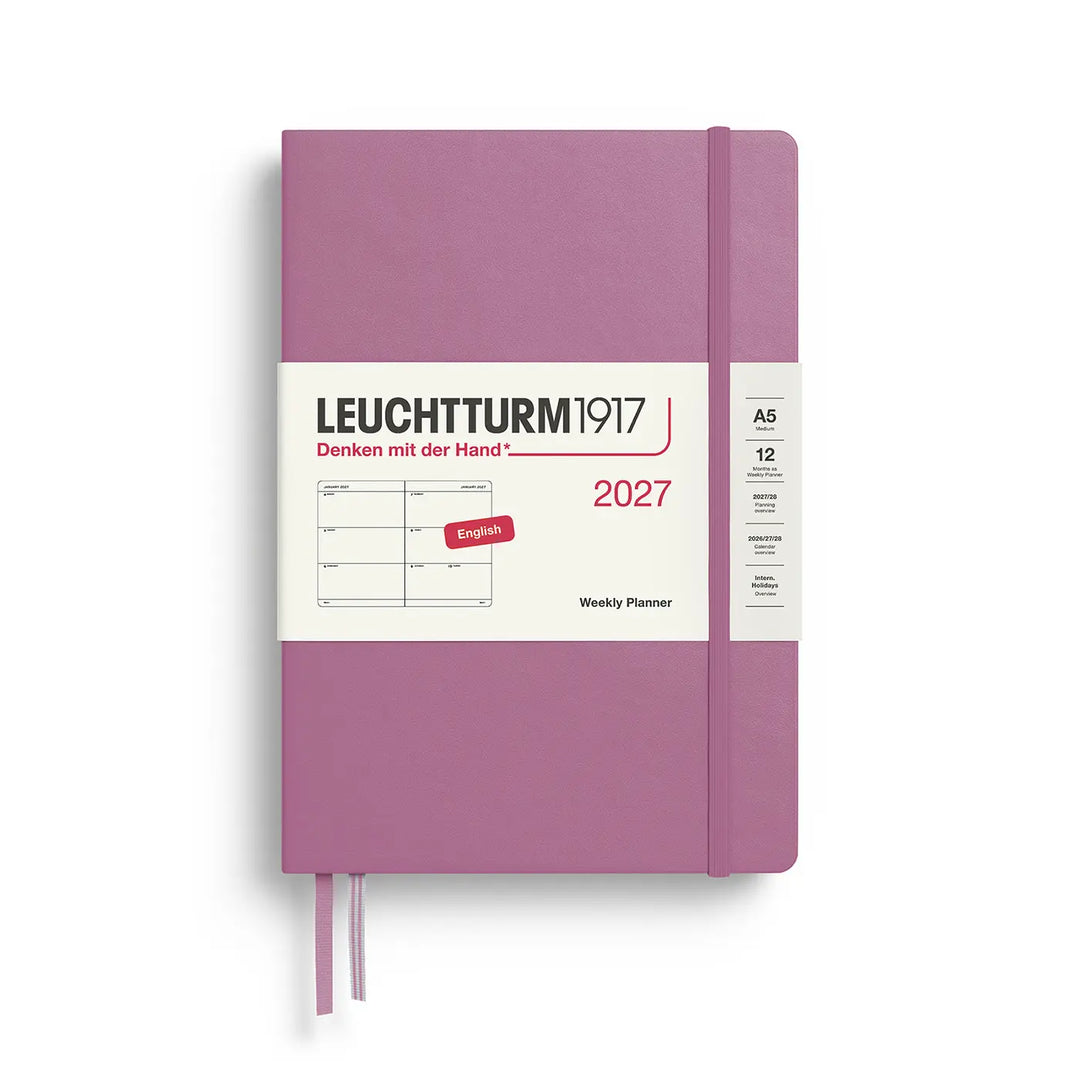 Leuchtturm 2027 A5 Weekly Hardcover Planner