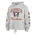 47 Brand Women's Washington Huskies Retro Dog Starry Eyed Venice Hoodie Front thumbnail