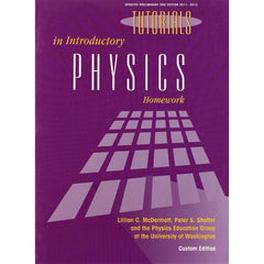 Tutorials In Introductory Physics (2 book set)