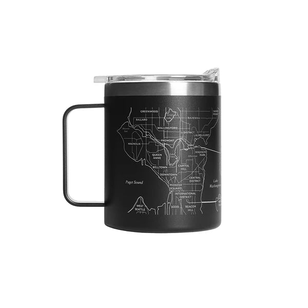 Narbo The Mug Seattle Map 12oz