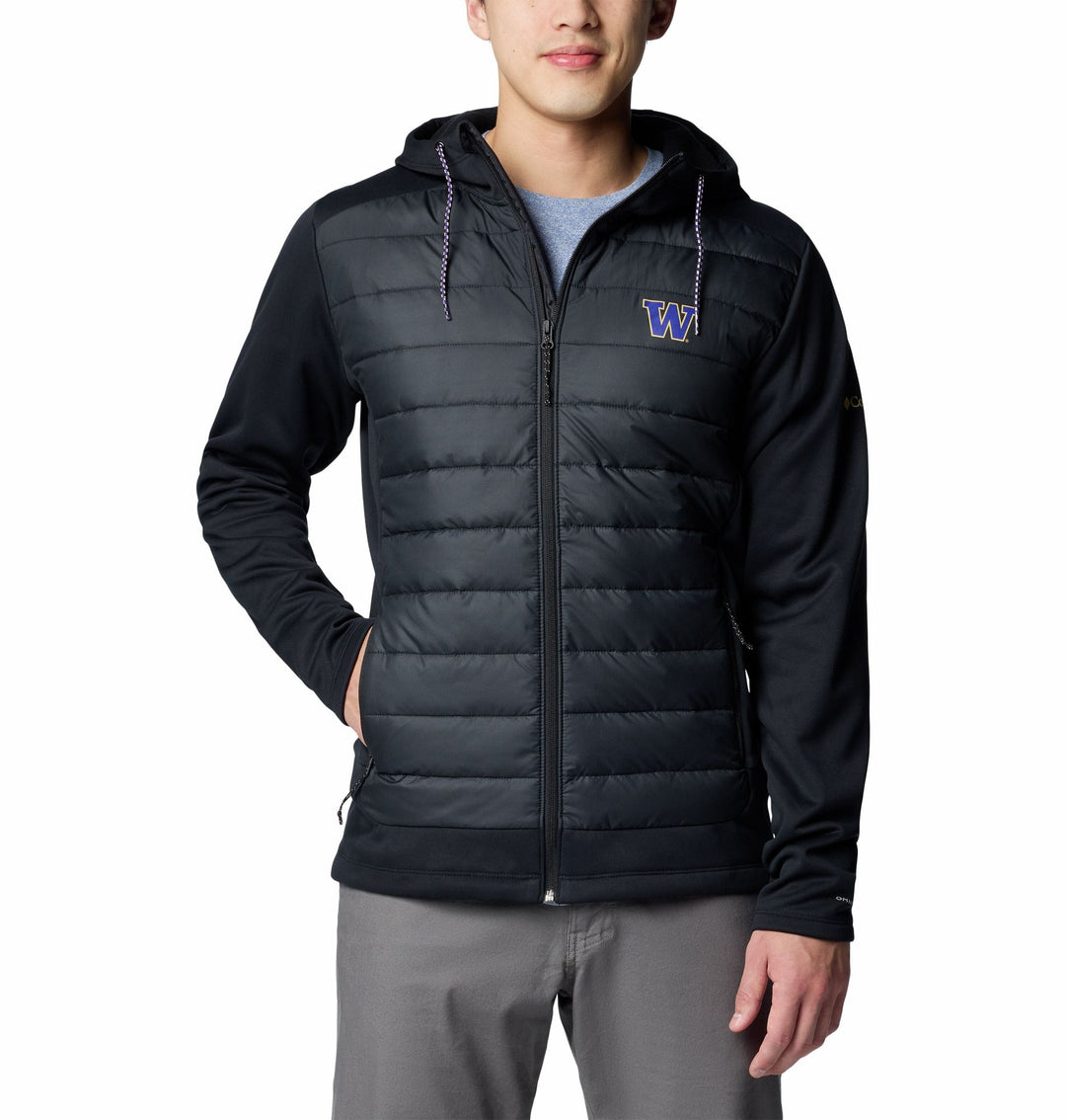 Columbia Men's W Out Shield Hybrid Full Zip Puffer Hoodie