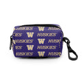 ShopInstaPets Purple W WA Huskies Waste Bag Holder thumbnail