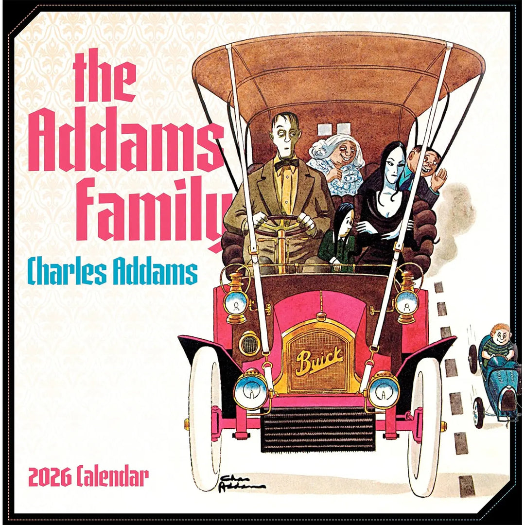 Charles Addams: The Addams Family 2026 Wall Calendar