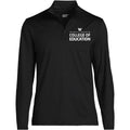 Lands' End Unisex UW College of Education Rapid Dry Quarter Zip thumbnail