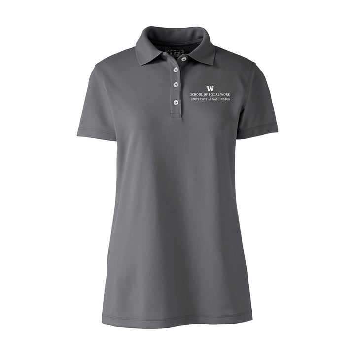Lands' End Women's UW School of Social Work Polyester Polo